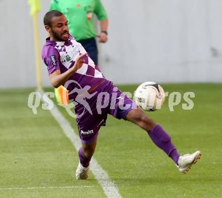 Fussball Regionalliga. SK Austria KLagenfurt gegen Wallern. Tyrone Marcel Mc Cargo (Austria). KLagenfurt, am 29.5.2015.
Foto: Kuess
---
pressefotos, pressefotografie, kuess, qs, qspictures, sport, bild, bilder, bilddatenbank