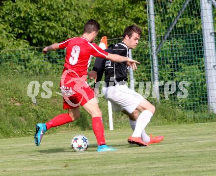 Fussball. Unterliga Ost. Ludmannsdorf gegen KAC 1909. Marcel Quantschnig (Ludmannsdorf), Stephan Borovnik (KAC 1909). Ludmannsdorf, 31.5.2015.
Foto: Kuess
---
pressefotos, pressefotografie, kuess, qs, qspictures, sport, bild, bilder, bilddatenbank