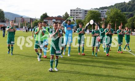 Fussball Bundesliga. RZ Pellets WAC gegen SK Rapid Wien. Jubel (Wien). Wolfsberg, am 16.5.2015.
Foto: Kuess

---
pressefotos, pressefotografie, kuess, qs, qspictures, sport, bild, bilder, bilddatenbank