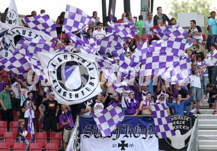 Fussball Regionalliga. Aufstiegs Play Off. SK Austria Klagenfurt gegen Parndorf. Fans (Austria). KLagenfurt, am 9.6.2015.
Foto: Kuess
---
pressefotos, pressefotografie, kuess, qs, qspictures, sport, bild, bilder, bilddatenbank