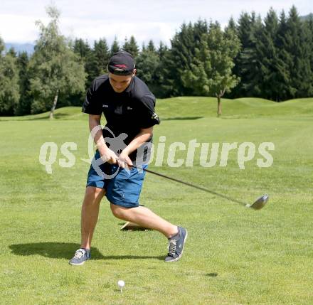 EBEL. Eishockey Bundesliga. Teambuilding VSV. Golf. Ruslan Gelfanov. Tarvis, am 25.8.2014.
Foto: Kuess
---
pressefotos, pressefotografie, kuess, qs, qspictures, sport, bild, bilder, bilddatenbank