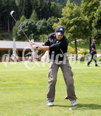 EBEL. Eishockey Bundesliga. Teambuilding VSV. Golf. Klemen Pretnar. Tarvis, am 25.8.2014.
Foto: Kuess
---
pressefotos, pressefotografie, kuess, qs, qspictures, sport, bild, bilder, bilddatenbank