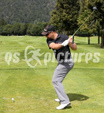 EBEL. Eishockey Bundesliga. Teambuilding VSV. Golf. Gerhard Unterluggauer. Tarvis, am 25.8.2014.
Foto: Kuess
---
pressefotos, pressefotografie, kuess, qs, qspictures, sport, bild, bilder, bilddatenbank