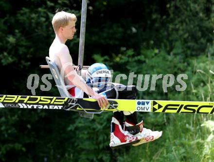 Schi Nordisch. Schispringen. Training OESV in der Villacher Alpenarena.  Michael Hayboeck. Villach, am 30.6.2015.
Foto: Kuess
---
pressefotos, pressefotografie, kuess, qs, qspictures, sport, bild, bilder, bilddatenbank