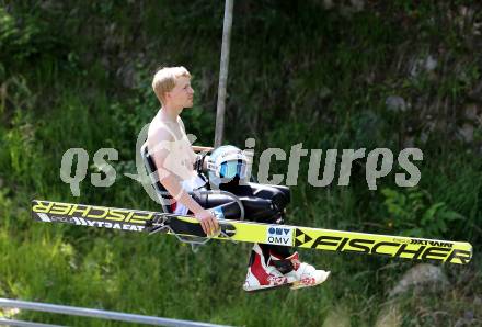 Schi Nordisch. Schispringen. Training OESV in der Villacher Alpenarena.  Michael Hayboeck. Villach, am 30.6.2015.
Foto: Kuess
---
pressefotos, pressefotografie, kuess, qs, qspictures, sport, bild, bilder, bilddatenbank