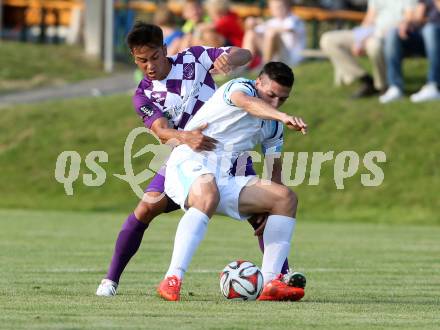 Fussball Testspiel. SK Austria Klagenfurt gegen NK Nova Gorica. Eric Zachhuber (Austria). Ludmannsdorf, am 1.7.2015.
Foto: Kuess
---
pressefotos, pressefotografie, kuess, qs, qspictures, sport, bild, bilder, bilddatenbank