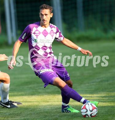 Fussball Testspiel. SK Austria Klagenfurt gegen NK Nova Gorica. Manuel Wallner (Austria). Ludmannsdorf, am 1.7.2015.
Foto: Kuess
---
pressefotos, pressefotografie, kuess, qs, qspictures, sport, bild, bilder, bilddatenbank