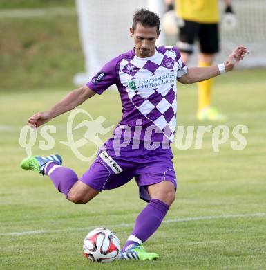 Fussball Testspiel. SK Austria Klagenfurt gegen NK Nova Gorica. Manuel Wallner (Austria). Ludmannsdorf, am 1.7.2015.
Foto: Kuess
---
pressefotos, pressefotografie, kuess, qs, qspictures, sport, bild, bilder, bilddatenbank