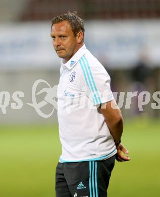 Fussball Testspiel. SK Austria Klagenfurt gegen Schalke 04. Andre Breitenreiter  (Schalke). Klagenfurt, am 8.7.2015.
Foto: Kuess
---
pressefotos, pressefotografie, kuess, qs, qspictures, sport, bild, bilder, bilddatenbank