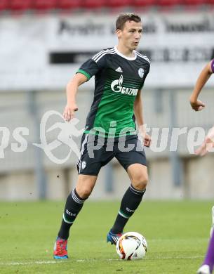 Fussball Testspiel. SK Austria Klagenfurt gegen Schalke 04. Marcel Sobottka  (Schalke). Klagenfurt, am 8.7.2015.
Foto: Kuess
---
pressefotos, pressefotografie, kuess, qs, qspictures, sport, bild, bilder, bilddatenbank