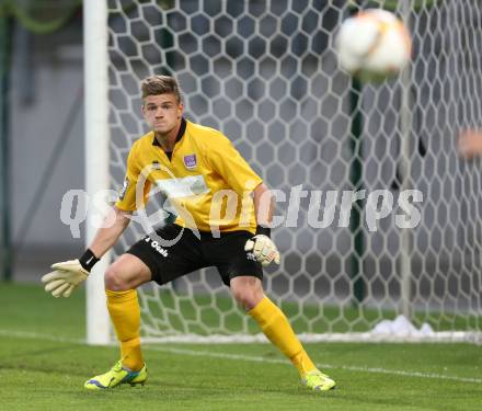 Fussball Testspiel. SK Austria Klagenfurt gegen Schalke 04. Filip Dmitrovic  (Austria Klagenfurt). Klagenfurt, am 8.7.2015.
Foto: Kuess
---
pressefotos, pressefotografie, kuess, qs, qspictures, sport, bild, bilder, bilddatenbank