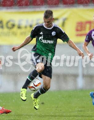 Fussball Testspiel. SK Austria Klagenfurt gegen Schalke 04. Florian Pick (Schalke). Klagenfurt, am 8.7.2015.
Foto: Kuess
---
pressefotos, pressefotografie, kuess, qs, qspictures, sport, bild, bilder, bilddatenbank