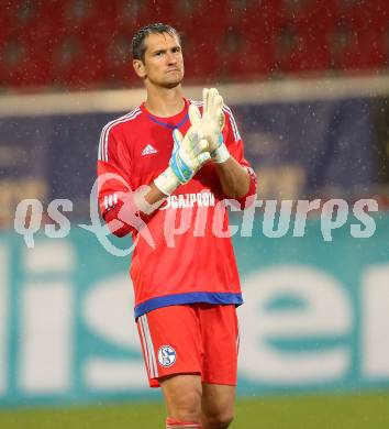 Fussball Testspiel. SK Austria Klagenfurt gegen Schalke 04. Michael Gspurnig (Schalke). Klagenfurt, am 8.7.2015.
Foto: Kuess
---
pressefotos, pressefotografie, kuess, qs, qspictures, sport, bild, bilder, bilddatenbank