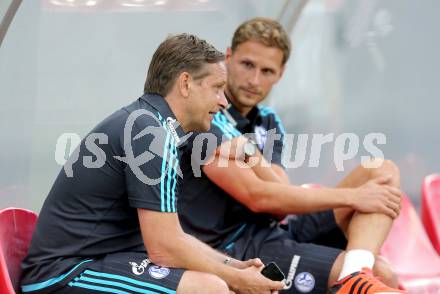 Fussball Testspiel. SK Austria Klagenfurt gegen Schalke 04. Trainer Andre Breitenreiter (Schalke). Klagenfurt, am 8.7.2015.
Foto: Kuess
---
pressefotos, pressefotografie, kuess, qs, qspictures, sport, bild, bilder, bilddatenbank