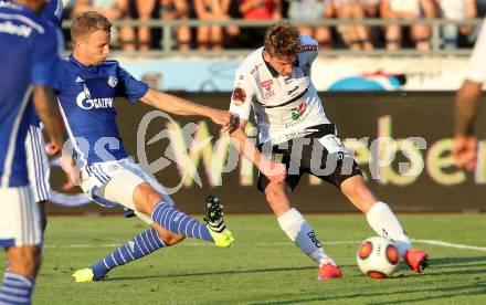 Fussball Testspiel. RZ Pellets WAC gegen Schalke 04. Tadej Trdina (WAC). Wolfsberg, am 10.7.2015.
Foto: Kuess
---
pressefotos, pressefotografie, kuess, qs, qspictures, sport, bild, bilder, bilddatenbank