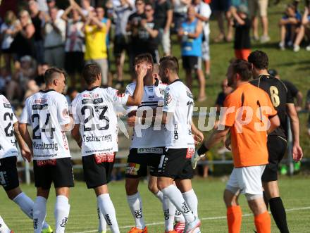 Fussball OEFB Cup. ASKOE Koettmannsdorf gegen RZ Pellets WAC.  Torjubel WAC. Koettmannsdorf, am 19.7.2015.
Foto: Kuess
---
pressefotos, pressefotografie, kuess, qs, qspictures, sport, bild, bilder, bilddatenbank