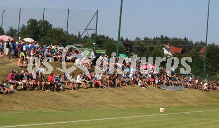 Fussball OEFB Cup. ASKOE Koettmannsdorf gegen RZ Pellets WAC.  Fans. Koettmannsdorf, am 19.7.2015.
Foto: Kuess
---
pressefotos, pressefotografie, kuess, qs, qspictures, sport, bild, bilder, bilddatenbank