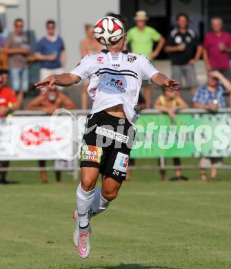 Fussball OEFB Cup. ASKOE Koettmannsdorf gegen RZ Pellets WAC.  Christopher Wernitznig (WAC). Koettmannsdorf, am 19.7.2015.
Foto: Kuess
---
pressefotos, pressefotografie, kuess, qs, qspictures, sport, bild, bilder, bilddatenbank