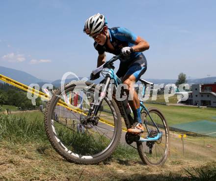 Mountainbike. Oesterreichische Meisterschaften.  Gregor Raggl.  Alpenarena Villach, 19.7.2015.
Foto: Kuess
---
pressefotos, pressefotografie, kuess, qs, qspictures, sport, bild, bilder, bilddatenbank