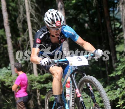 Mountainbike. Oesterreichische Meisterschaften.  Gregor Raggl.  Alpenarena Villach, 19.7.2015.
Foto: Kuess
---
pressefotos, pressefotografie, kuess, qs, qspictures, sport, bild, bilder, bilddatenbank