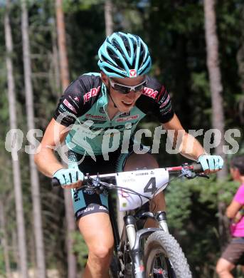 Mountainbike. Oesterreichische Meisterschaften.  Alexander Gehbauer.  Alpenarena Villach, 19.7.2015.
Foto: Kuess
---
pressefotos, pressefotografie, kuess, qs, qspictures, sport, bild, bilder, bilddatenbank