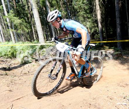 Mountainbike. Oesterreichische Meisterschaften.  Gregor Raggl.  Alpenarena Villach, 19.7.2015.
Foto: Kuess
---
pressefotos, pressefotografie, kuess, qs, qspictures, sport, bild, bilder, bilddatenbank