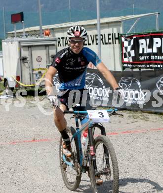 Mountainbike. Oesterreichische Meisterschaften.  Sieger Gregor Raggl.  Alpenarena Villach, 19.7.2015.
Foto: Kuess
---
pressefotos, pressefotografie, kuess, qs, qspictures, sport, bild, bilder, bilddatenbank