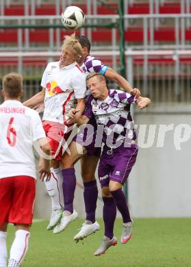 Fussball. Sky go Erste Liga. SK Austria Klagenfurt gegen FC Liefering. Christian Prawda, Fabian Misenboeck (Klagenfurt), Xaver Schlager (Liefering). Klagenfurt, am 24.7.2015.
Foto: Kuess
---
pressefotos, pressefotografie, kuess, qs, qspictures, sport, bild, bilder, bilddatenbank