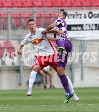 Fussball. Sky go Erste Liga. SK Austria Klagenfurt gegen FC Liefering. Manuel Wallner, (Klagenfurt), Alex Sobczyk (Liefering). Klagenfurt, am 24.7.2015.
Foto: Kuess
---
pressefotos, pressefotografie, kuess, qs, qspictures, sport, bild, bilder, bilddatenbank