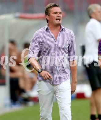 Fussball. Sky go Erste Liga. SK Austria Klagenfurt gegen FC Liefering. Trainer Manfred Bender (Klagenfurt). Klagenfurt, am 24.7.2015.
Foto: Kuess
---
pressefotos, pressefotografie, kuess, qs, qspictures, sport, bild, bilder, bilddatenbank