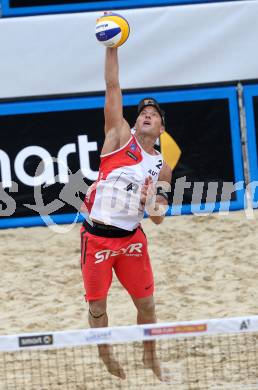 2015 CEV A1 Beachvolleyball Europameisterschaft. Alexander Horst (AUT). Klagenfurt, 29.7.2015.
Foto: Kuess
---
pressefotos, pressefotografie, kuess, qs, qspictures, sport, bild, bilder, bilddatenbank