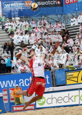 2015 CEV A1 Beachvolleyball Europameisterschaft. Alexander Horst  (AUT). Klagenfurt, 29.7.2015.
Foto: Kuess
---
pressefotos, pressefotografie, kuess, qs, qspictures, sport, bild, bilder, bilddatenbank