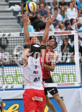 2015 CEV A1 Beachvolleyball Europameisterschaft. Alexander Xandi HUBER (AUT). Klagenfurt, 29.7.2015.
Foto: Kuess
---
pressefotos, pressefotografie, kuess, qs, qspictures, sport, bild, bilder, bilddatenbank