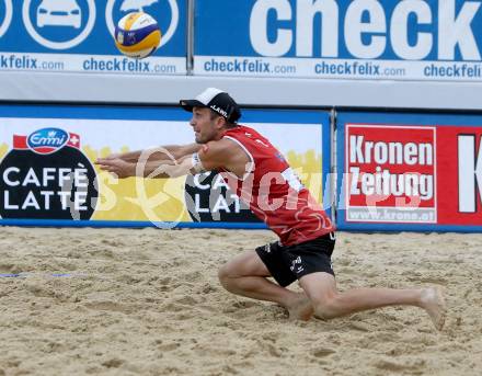 2015 CEV A1 Beachvolleyball Europameisterschaft. Alexander Xandi HUBER (AUT). Klagenfurt, 29.7.2015.
Foto: Kuess
---
pressefotos, pressefotografie, kuess, qs, qspictures, sport, bild, bilder, bilddatenbank