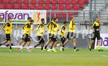 Fussball. UEFA Europa League 2015/2016. Third qualifying round. RZ Pellets WAC gegen Borussia Dortmund. Training (Dortmund). Klagenfurt, am 29.7.2015.
Foto: Kuess
---
pressefotos, pressefotografie, kuess, qs, qspictures, sport, bild, bilder, bilddatenbank