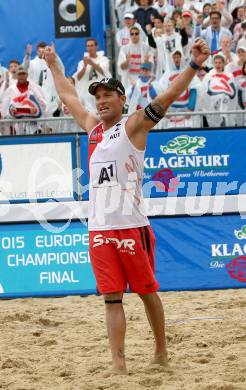 2015 CEV A1 Beachvolleyball Europameisterschaft. Alexander Horst,  (AUT). Klagenfurt, 29.7.2015.
Foto: Kuess
---
pressefotos, pressefotografie, kuess, qs, qspictures, sport, bild, bilder, bilddatenbank