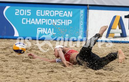 2015 CEV A1 Beachvolleyball Europameisterschaft. Stefanie Schwaiger (AUT). Klagenfurt, 29.7.2015.
Foto: Kuess
---
pressefotos, pressefotografie, kuess, qs, qspictures, sport, bild, bilder, bilddatenbank