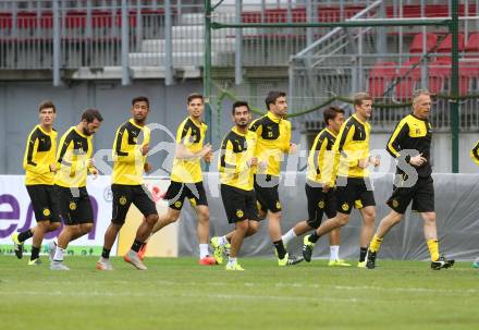 Fussball. UEFA Europa League 2015/2016. Third qualifying round. RZ Pellets WAC gegen Borussia Dortmund. Training (Dortmund). Klagenfurt, am 29.7.2015.
Foto: Kuess
---
pressefotos, pressefotografie, kuess, qs, qspictures, sport, bild, bilder, bilddatenbank