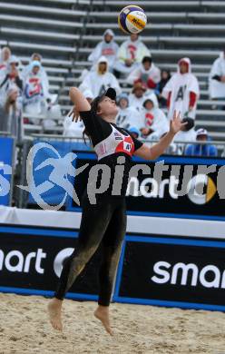 2015 CEV A1 Beachvolleyball Europameisterschaft. Katharina Elisabeth SCHUETZENHOEFER (AUT). Klagenfurt, 28.7.2015.
Foto: Kuess
---
pressefotos, pressefotografie, kuess, qs, qspictures, sport, bild, bilder, bilddatenbank