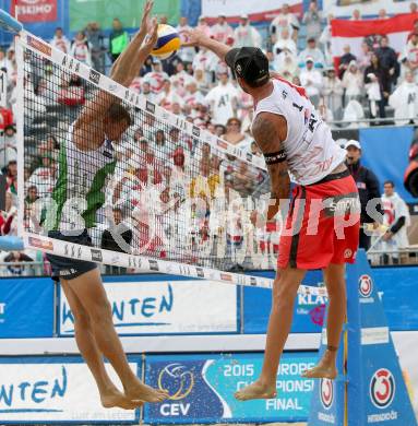 2015 CEV A1 Beachvolleyball Europameisterschaft. Alexander Horst, (AUT). Klagenfurt, 29.7.2015.
Foto: Kuess
---
pressefotos, pressefotografie, kuess, qs, qspictures, sport, bild, bilder, bilddatenbank