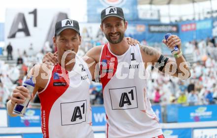 2015 CEV A1 Beachvolleyball Europameisterschaft. Alexander Horst, Clemens Doppler (AUT). Klagenfurt, 29.7.2015.
Foto: Kuess
---
pressefotos, pressefotografie, kuess, qs, qspictures, sport, bild, bilder, bilddatenbank