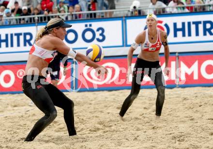 2015 CEV A1 Beachvolleyball Europameisterschaft. Barbara Hansel, Stefanie Schwaiger (AUT). Klagenfurt, 29.7.2015.
Foto: Kuess
---
pressefotos, pressefotografie, kuess, qs, qspictures, sport, bild, bilder, bilddatenbank