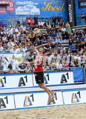 2015 CEV A1 Beachvolleyball Europameisterschaft. Alexander Xandi HUBER (AUT). Klagenfurt, 29.7.2015.
Foto: Kuess
---
pressefotos, pressefotografie, kuess, qs, qspictures, sport, bild, bilder, bilddatenbank