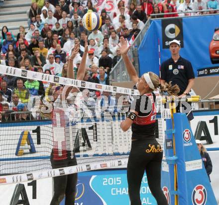 2015 CEV A1 Beachvolleyball Europameisterschaft. Stefanie Schwaiger (AUT). Klagenfurt, 29.7.2015.
Foto: Kuess
---
pressefotos, pressefotografie, kuess, qs, qspictures, sport, bild, bilder, bilddatenbank