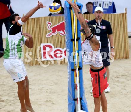 2015 CEV A1 Beachvolleyball Europameisterschaft.  Clemens Doppler (AUT). Klagenfurt, 30.7.2015.
Foto: Kuess
---
pressefotos, pressefotografie, kuess, qs, qspictures, sport, bild, bilder, bilddatenbank