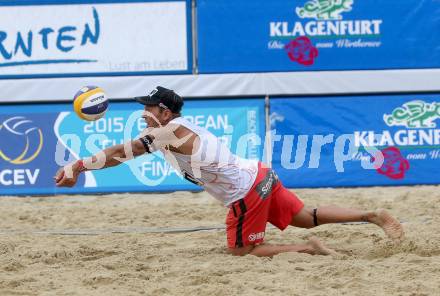 2015 CEV A1 Beachvolleyball Europameisterschaft. Alexander Horst, (AUT). Klagenfurt, 30.7.2015.
Foto: Kuess
---
pressefotos, pressefotografie, kuess, qs, qspictures, sport, bild, bilder, bilddatenbank