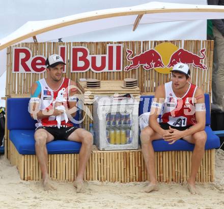 2015 CEV A1 Beachvolleyball Europameisterschaft. Alexander Xandi Huber, Robin Seidl (AUT). Klagenfurt, 30.7.2015.
Foto: Kuess
---
pressefotos, pressefotografie, kuess, qs, qspictures, sport, bild, bilder, bilddatenbank