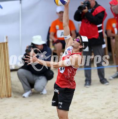 2015 CEV A1 Beachvolleyball Europameisterschaft. Robin Seidl (AUT). Klagenfurt, 30.7.2015.
Foto: Kuess
---
pressefotos, pressefotografie, kuess, qs, qspictures, sport, bild, bilder, bilddatenbank