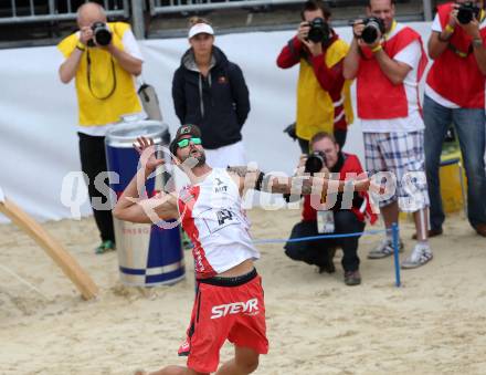 2015 CEV A1 Beachvolleyball Europameisterschaft. Clemens Doppler (AUT). Klagenfurt, 30.7.2015.
Foto: Kuess
---
pressefotos, pressefotografie, kuess, qs, qspictures, sport, bild, bilder, bilddatenbank