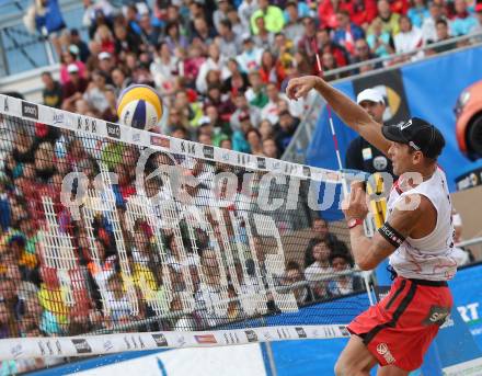 2015 CEV A1 Beachvolleyball Europameisterschaft. Alexander Horst, (AUT). Klagenfurt, 30.7.2015.
Foto: Kuess
---
pressefotos, pressefotografie, kuess, qs, qspictures, sport, bild, bilder, bilddatenbank